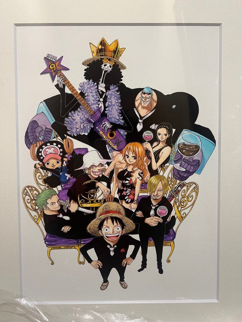 2012ワンピース展 大阪 高級複製原画 尾田栄一郎描き下ろしキービジュアル