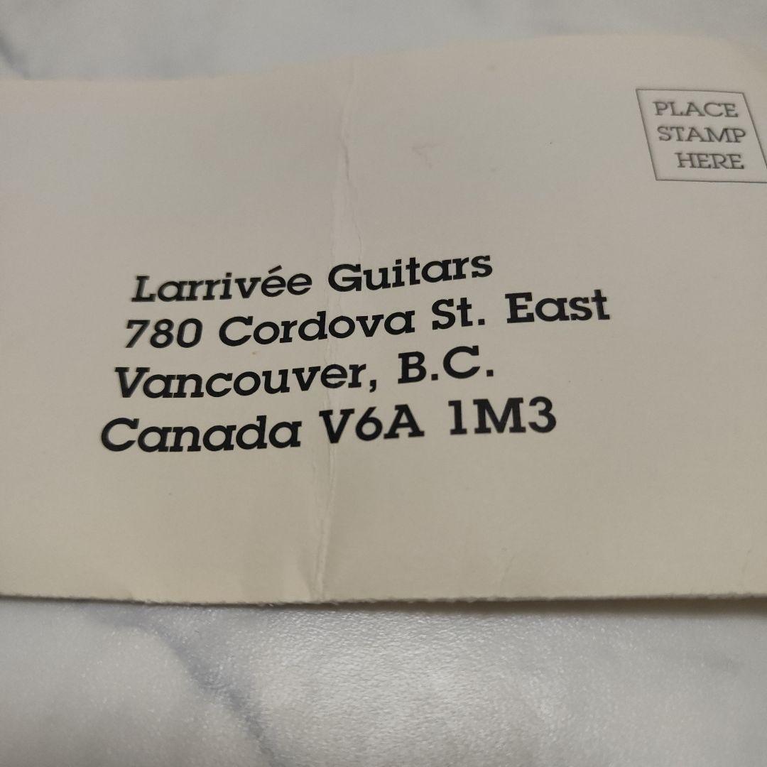 【カナダ製】ラリビーOM−03-Eアコースティックギター 純正 ハードケース付き