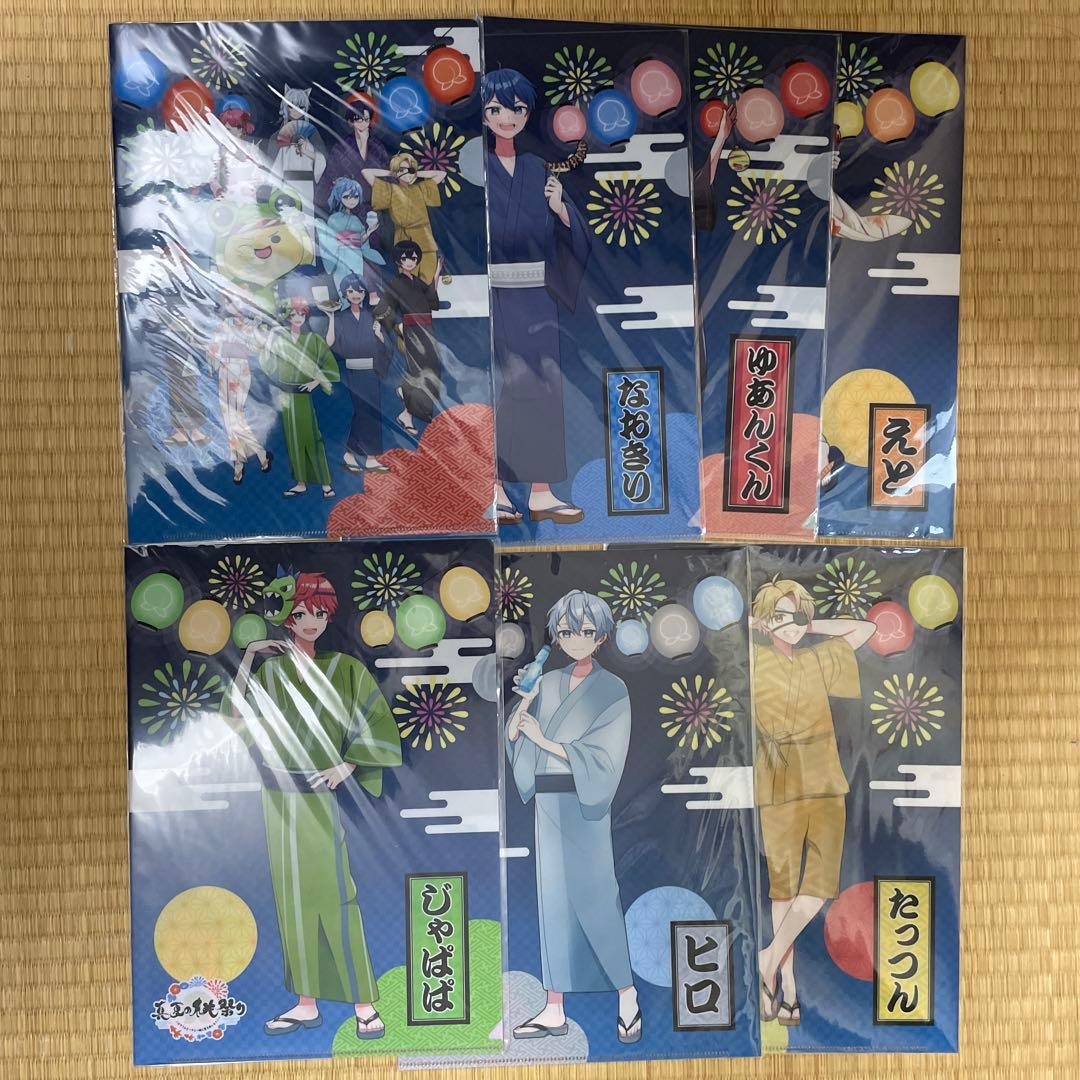 カラフルピーチ　真夏の桃祭り　クリアファイル　コンプリート