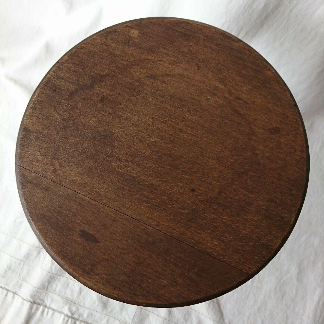 イギリスアンティーク 花台 ツイストレッグ