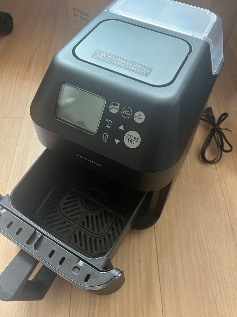 【美品★一部未使用】レコルテrécolte ハイスチームエアオーブン RAO-3