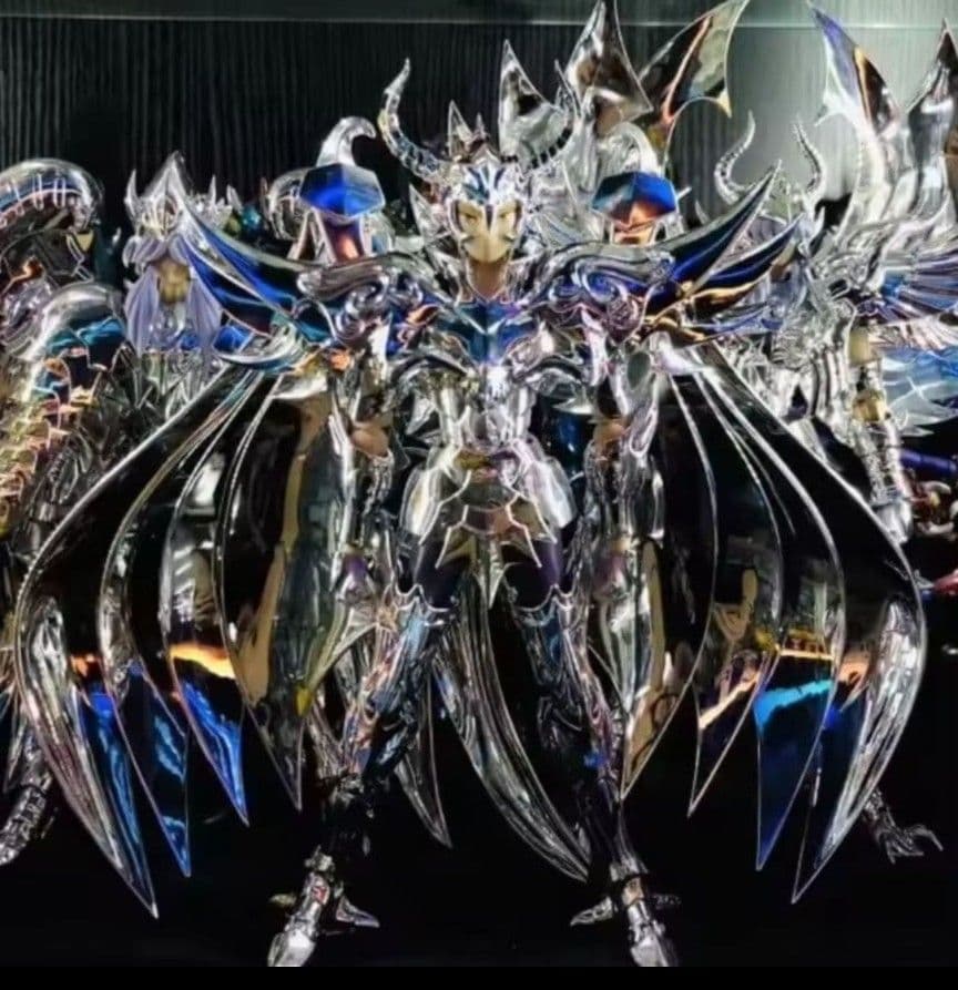 聖闘士聖衣神話EXサイズ　3巨頭　ラダマンデス　ミーノス アイアコス　白銀カラー