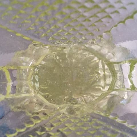 ウランガラス ハート