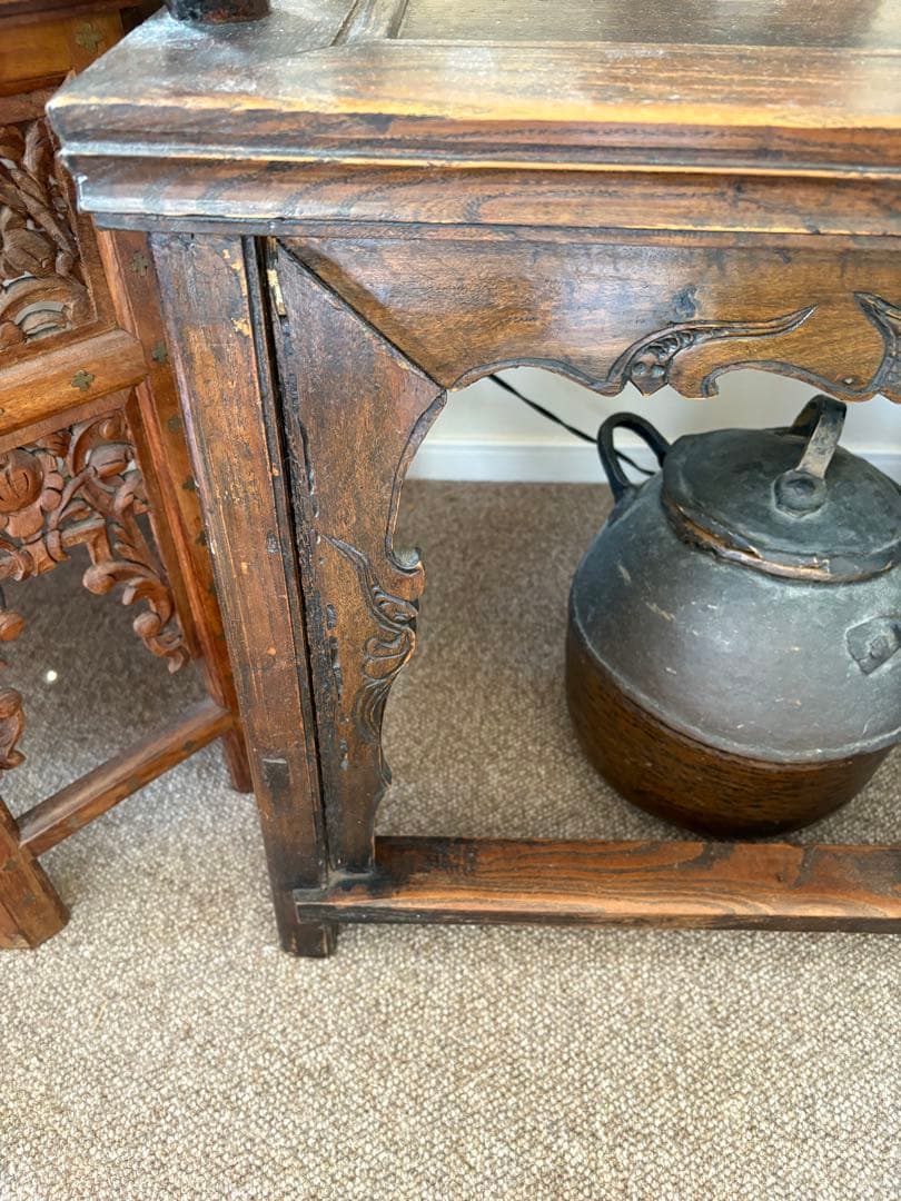 中華椅子　中国美術　唐木　アンティーク　ヴィンテージ　中国家具　①シノワズリ