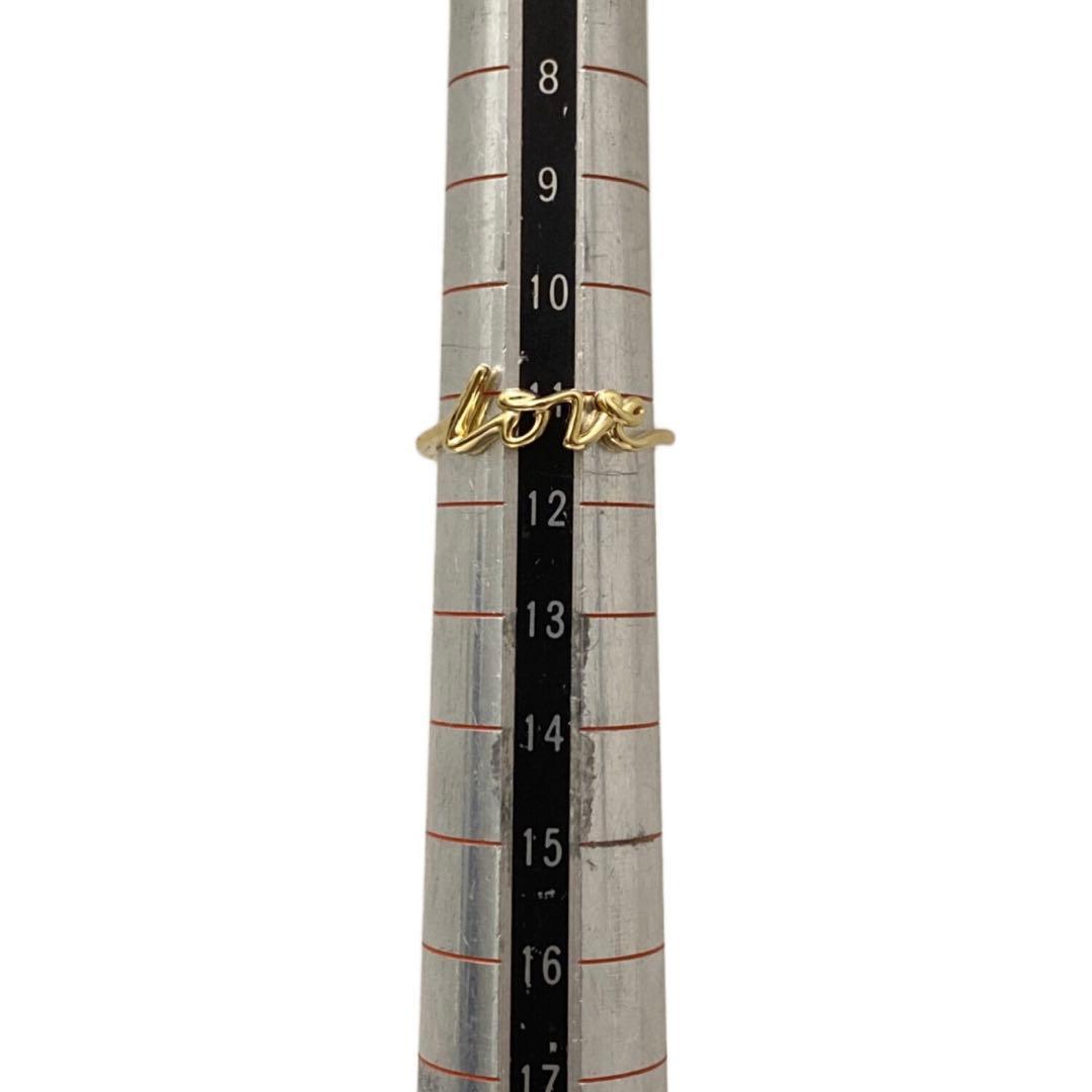 試着のみ　ティファニー　ラブ　リング