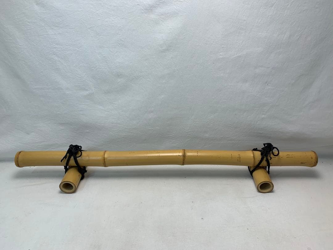 ほぼ未使用 茶道具 白竹 結界 茶室道具 間仕仕切 竹工芸 衝立 和家具 元箱