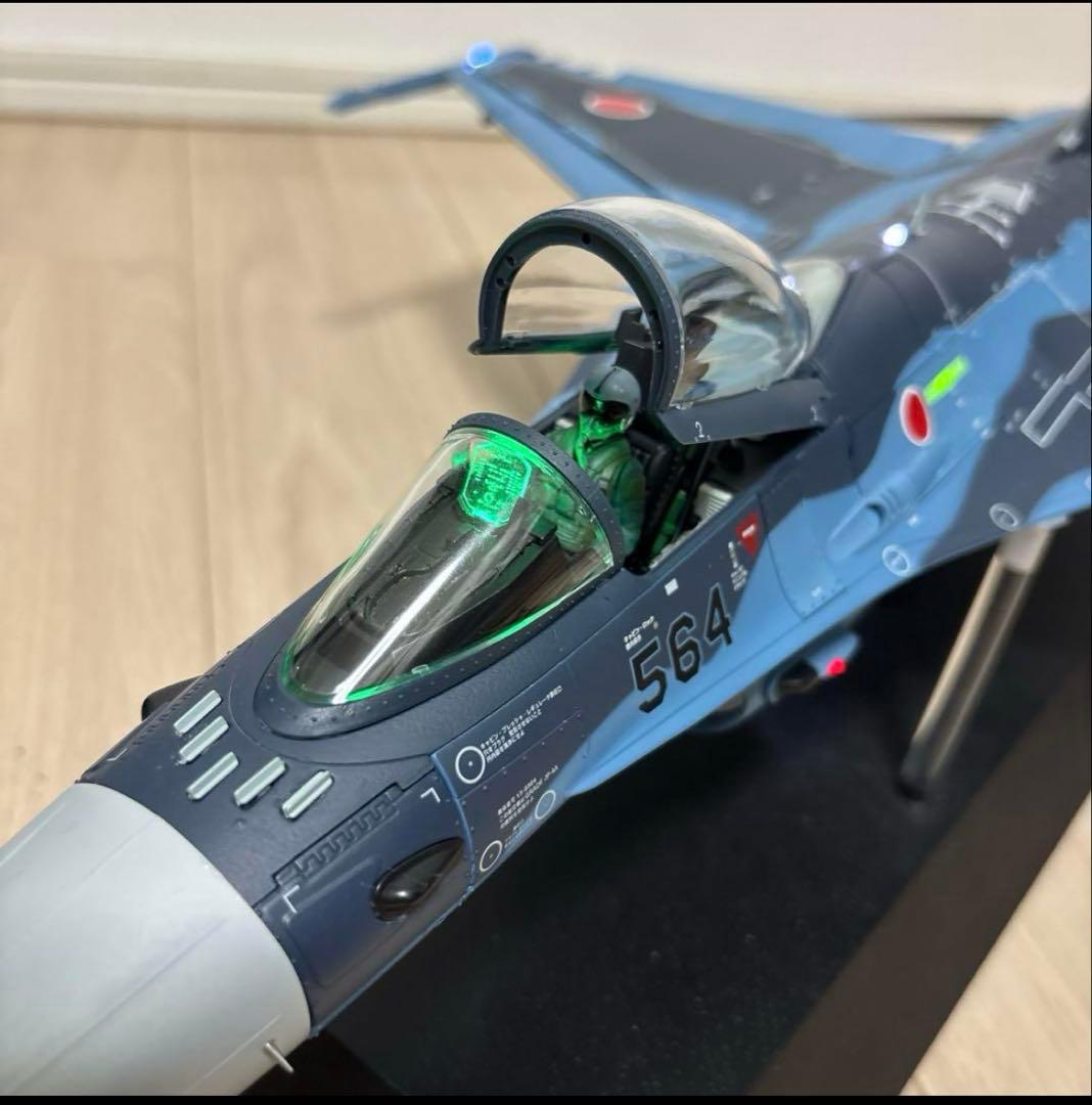 ディアゴスティーニ　F2戦闘機　完成品