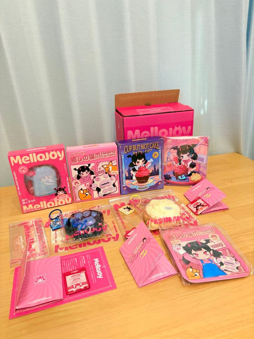 p*o様 未使用 ◇ メロジョイ 3点 セット カップケーキ 猫爪 チーズ