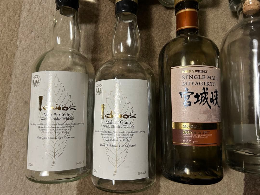 ※空瓶※ ウィスキー 空瓶 まとめ売り