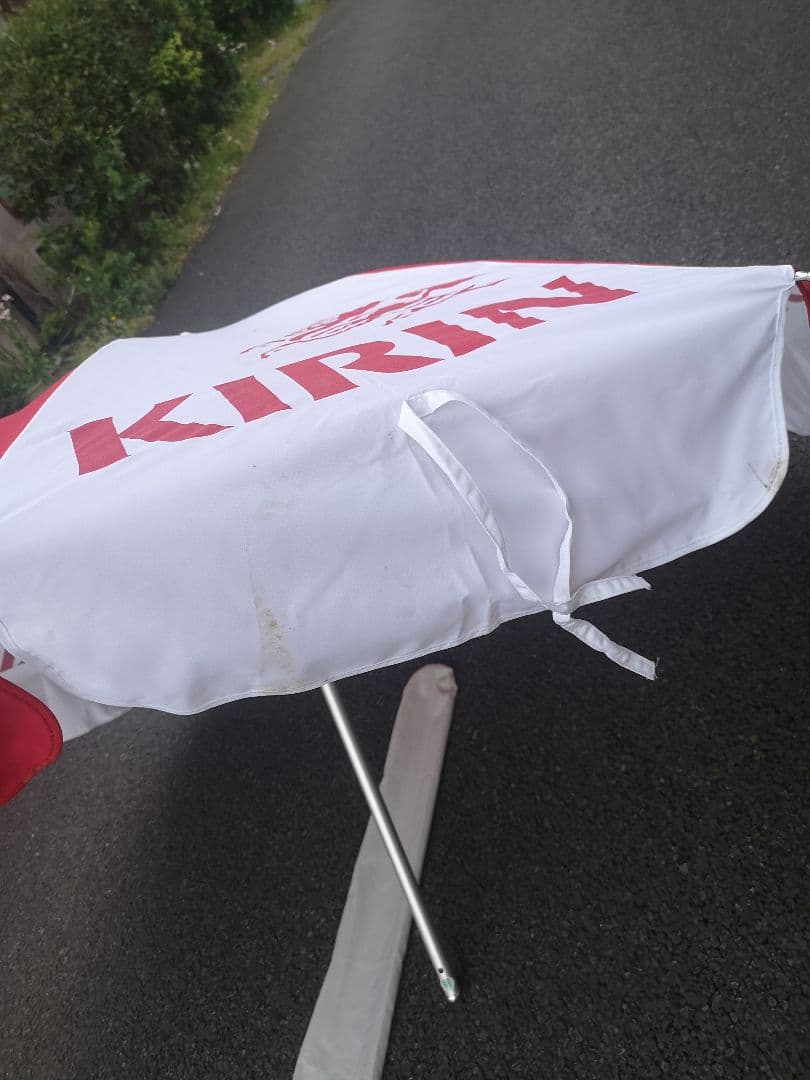 【希少！非売品】キリンビールビーチパラソル　送料込み！