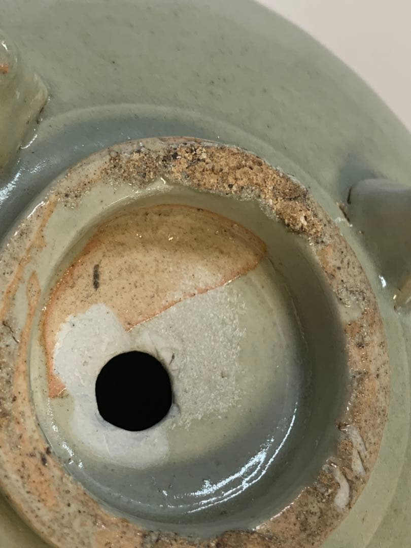 中国明時代竜泉青磁香炉