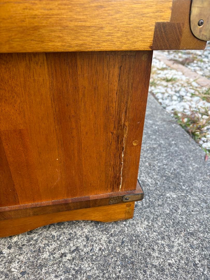 木製引き出し付き座卓　囲炉裏テーブル