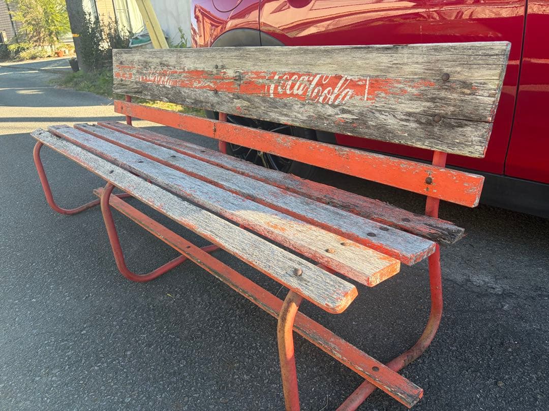 希少 コカコーラベンチ コカコーラ ベンチ