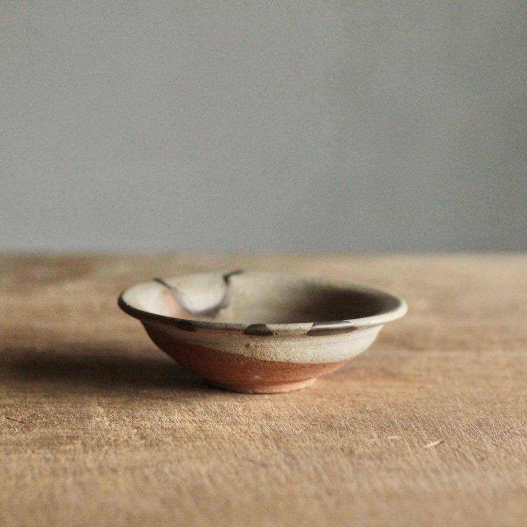 古唐津 平盃 古美術 酒器 古道具 アンティーク 唐津焼