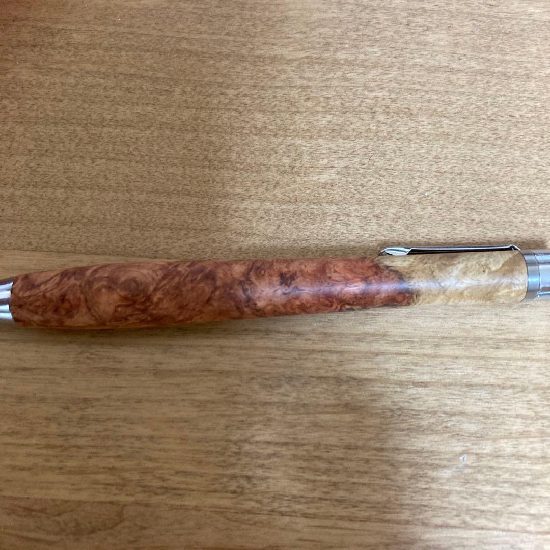 工房楔ペンシル楔花梨紅白（こぶ杢）新品未使用