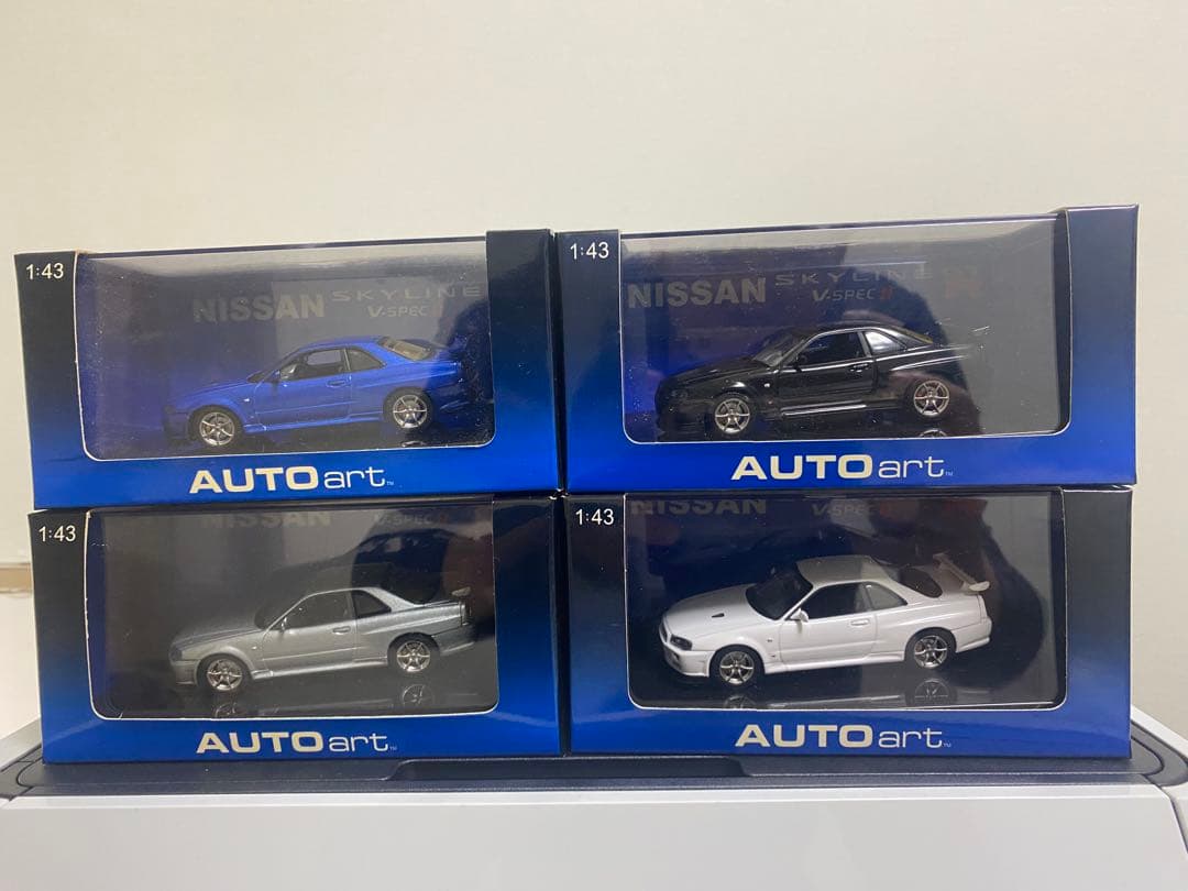 AUTOart 日産スカイラインbnr34gtr