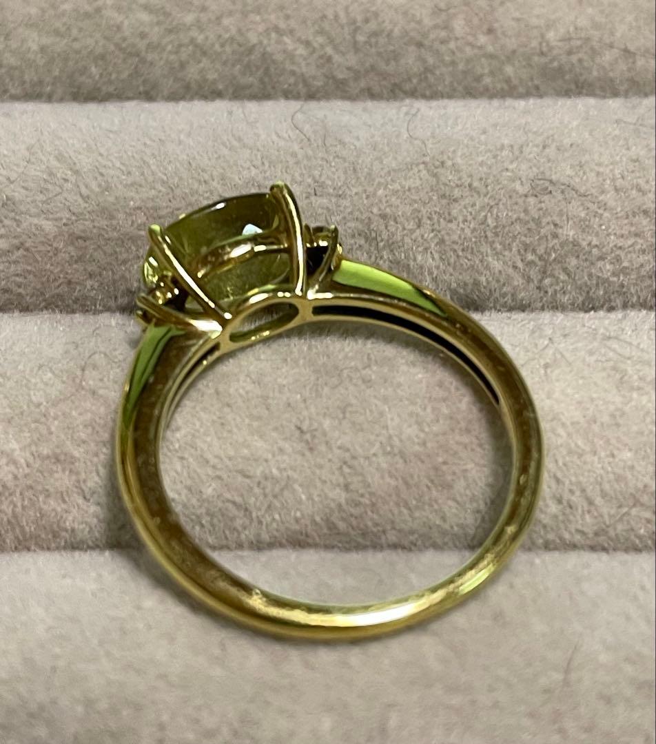 GSTV シリマナイト 18kリング