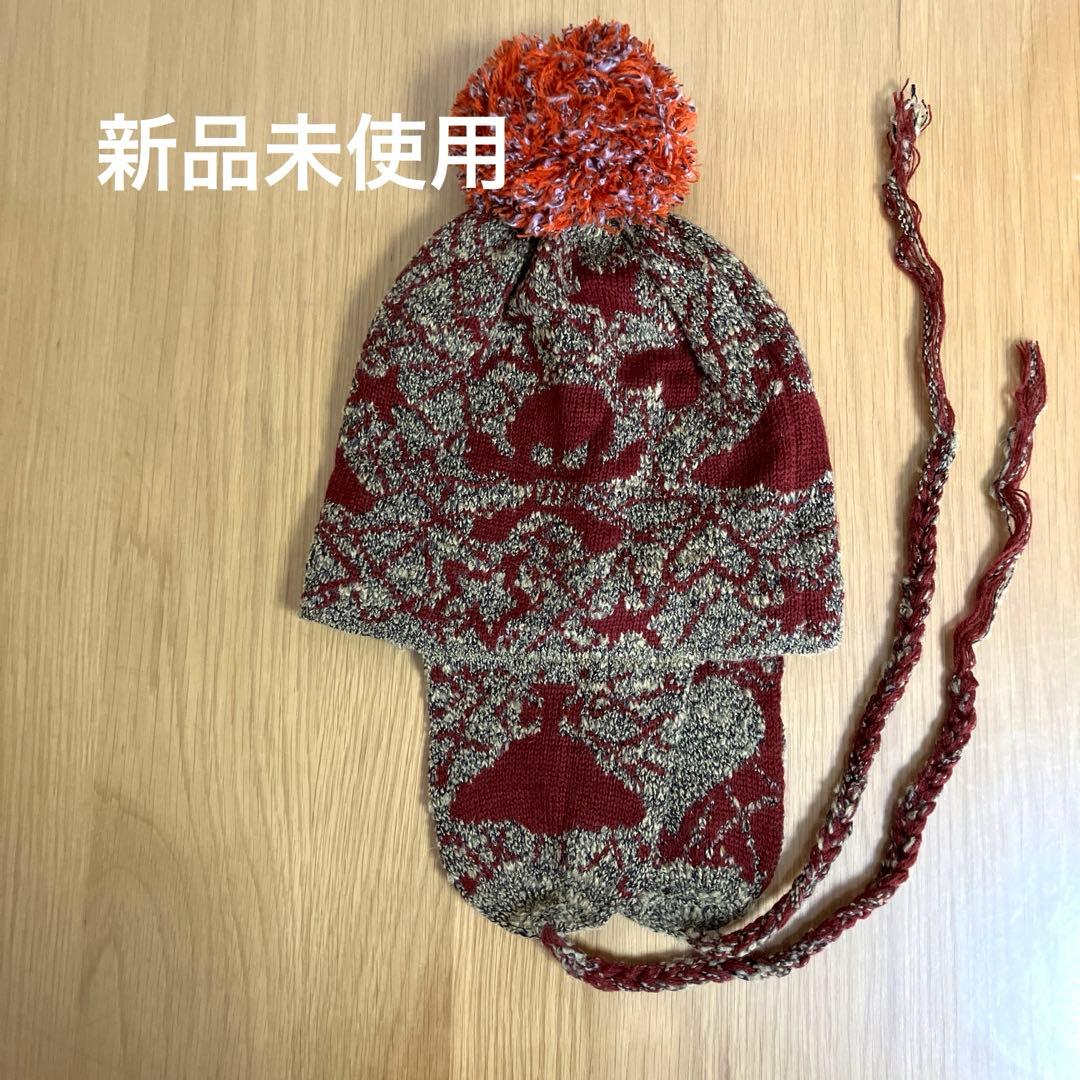 珍品VivienneWestwoodヴィヴィアンウエストウッド耳当てつきニット帽