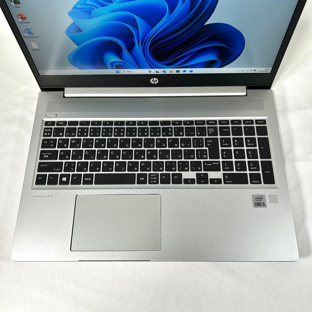 美品 HP ProBook 450 G7 i5 15インチ FHD Office