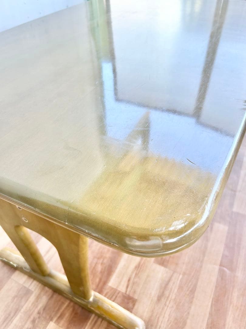 587 マルニ木工　棚付きダイニングテーブル　北欧 ナチュラル 木製 120 b