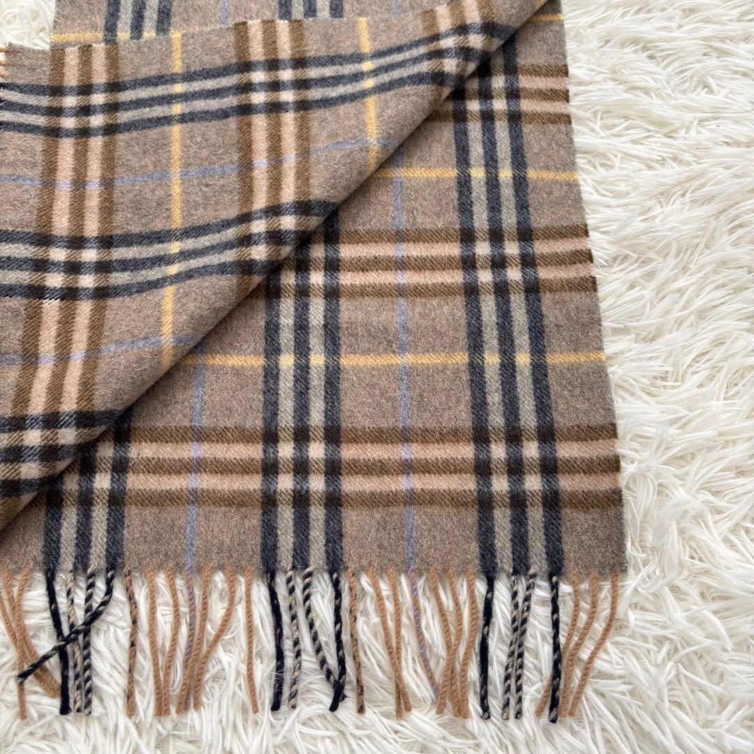 Burberrys バーバリーズ ノバチェック カシミヤ100 マフラー 英国製
