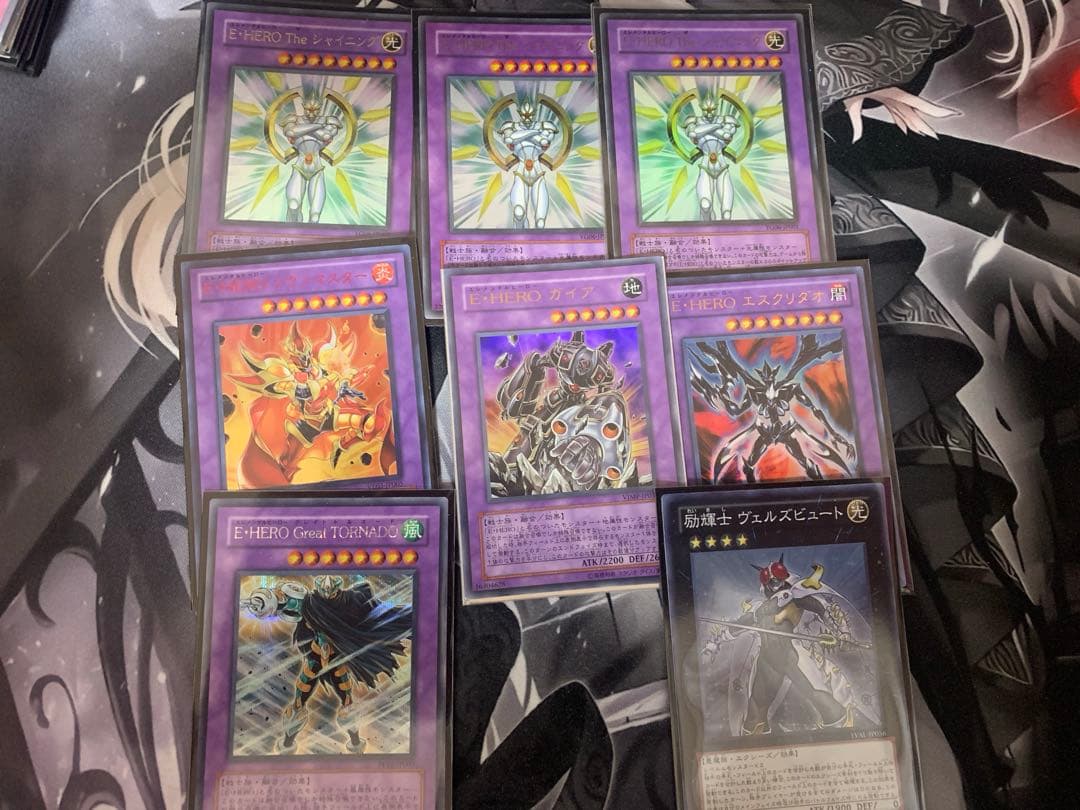 遊戯王 1103 HERO 高レアリティ デッキ パーツ