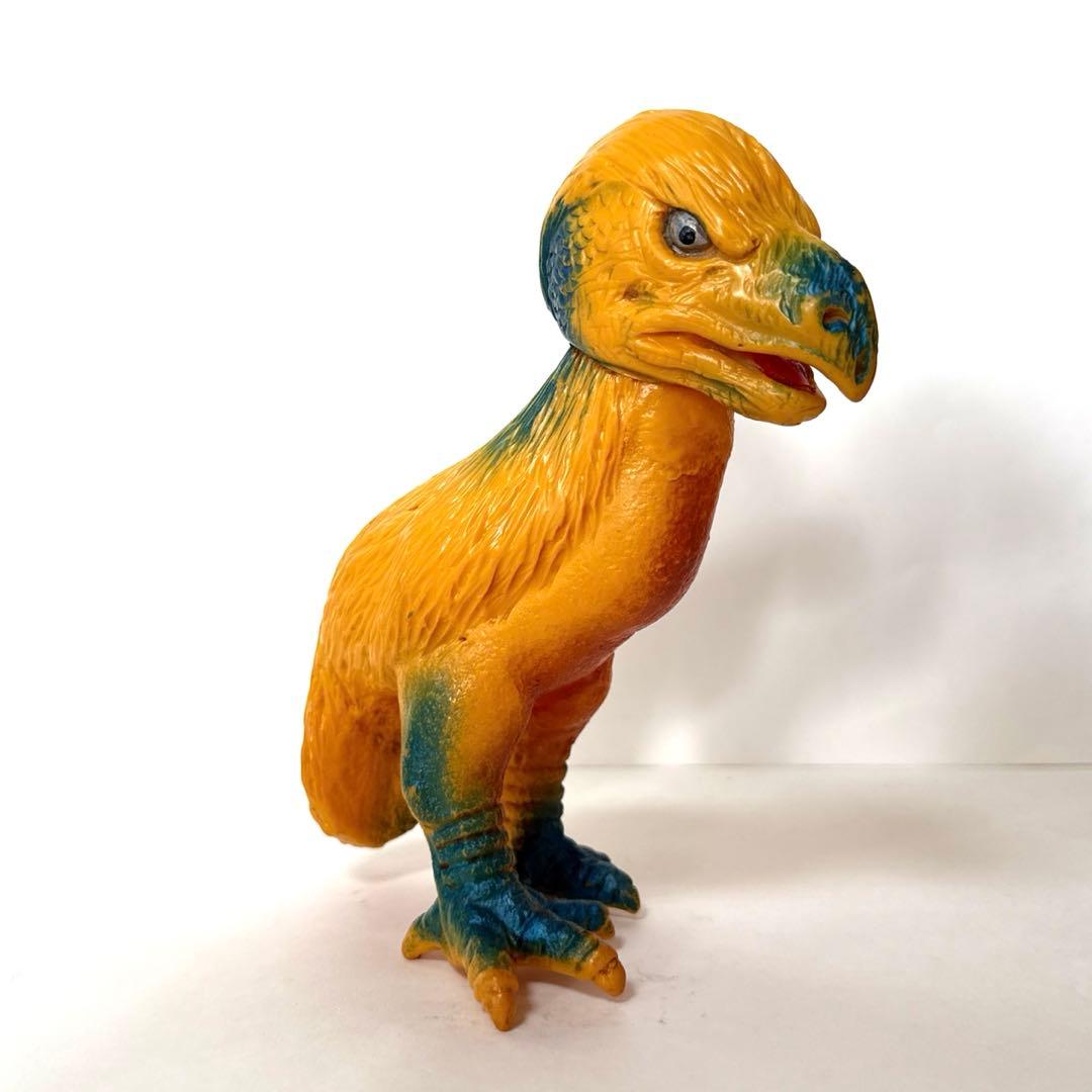 当時物 大協製『生きていた恐竜と怪獣』ジアトリマ ソフビ