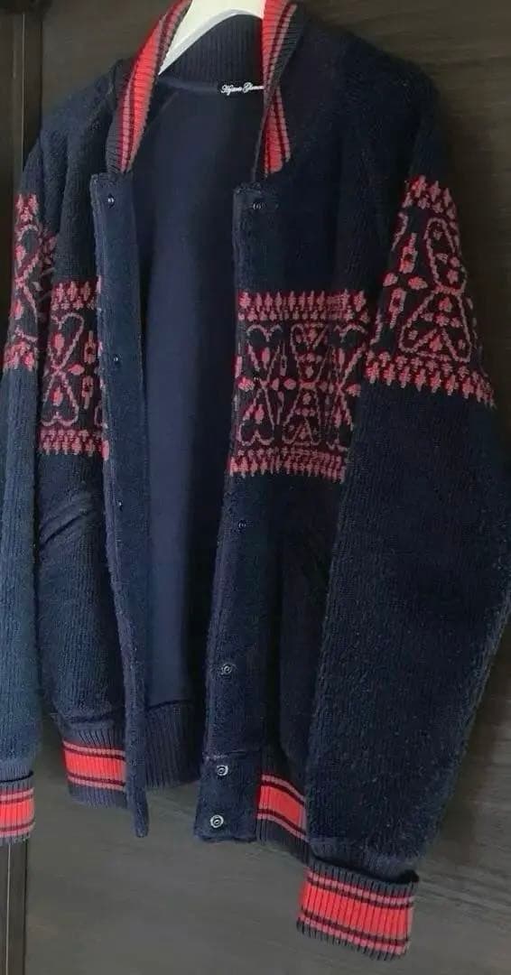 【レア】＊ヒステリックグラマー＊ノルディック柄×ヒスガール＊ジャケット❣️