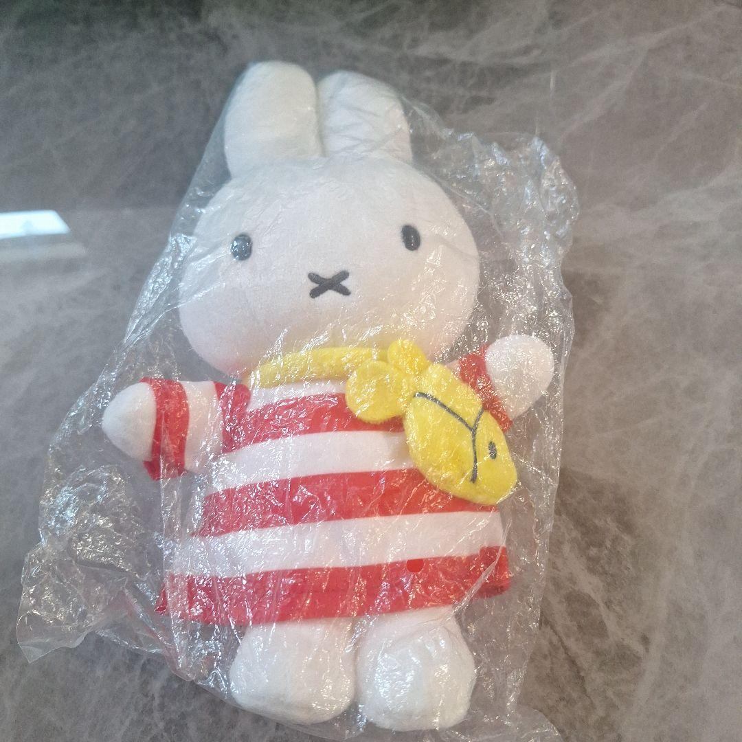 【レア】ミッフィー ぬいぐるみ シマシマ おさかなポシェット