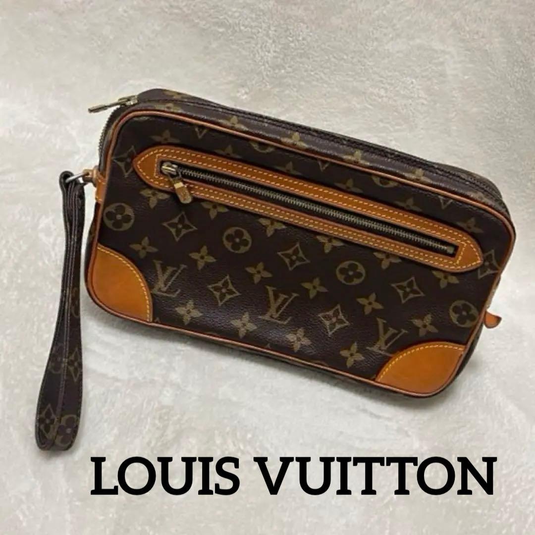 【美品】ルイヴィトン　マルリードラゴンヌ　M51827 モノグラム　セカンド