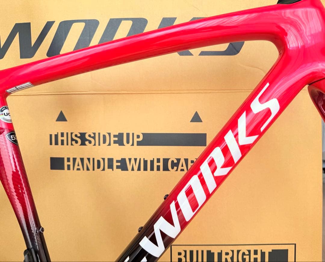 【年内限定値下】S-Works Tarmac SL7 フレームセット　52サイズ