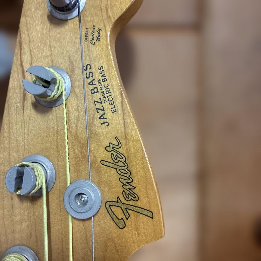 Fender Japan ジャズベース フレットレス ブラウンサンバースト