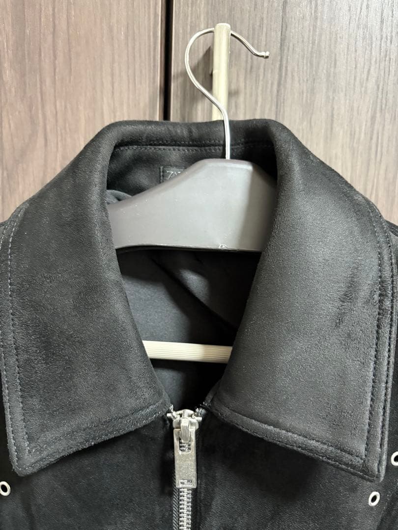 ZARA フェイクスエードジャケット S
