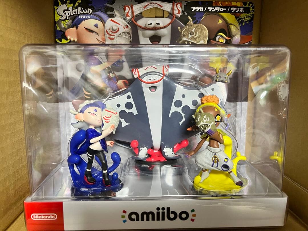 【新品・未開封】 amiibo すりみ連合　タコガール　ガール　スプラトゥーン