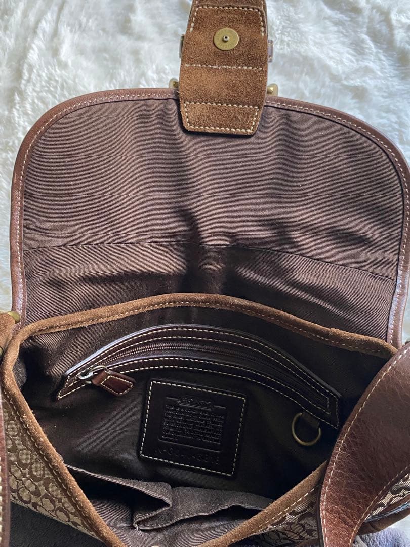 OLD COACH オールド コーチ ソーホー スエード ミニシグネチャー