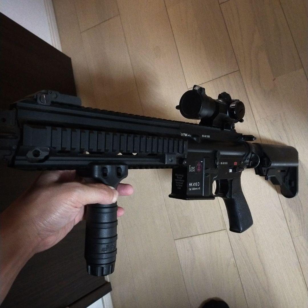 HK416デブグルカスタム マルイ製　クロスボーン仕様