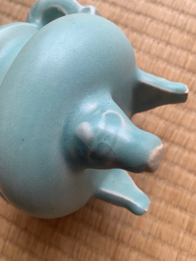 中国清時代青磁香炉