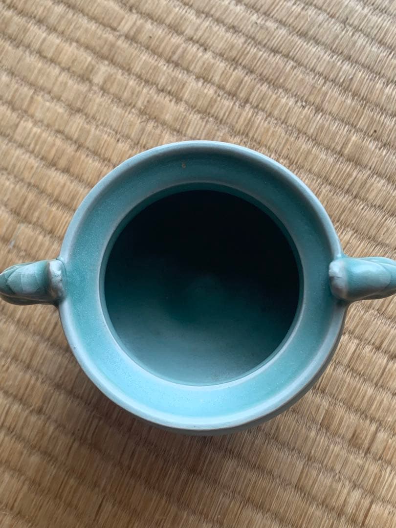 中国清時代青磁香炉