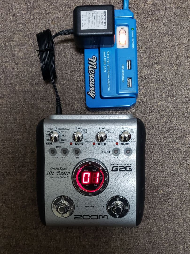 ZOOM マルチエフェクター G2G ジョージ・リンチ モデル 動作確認済み