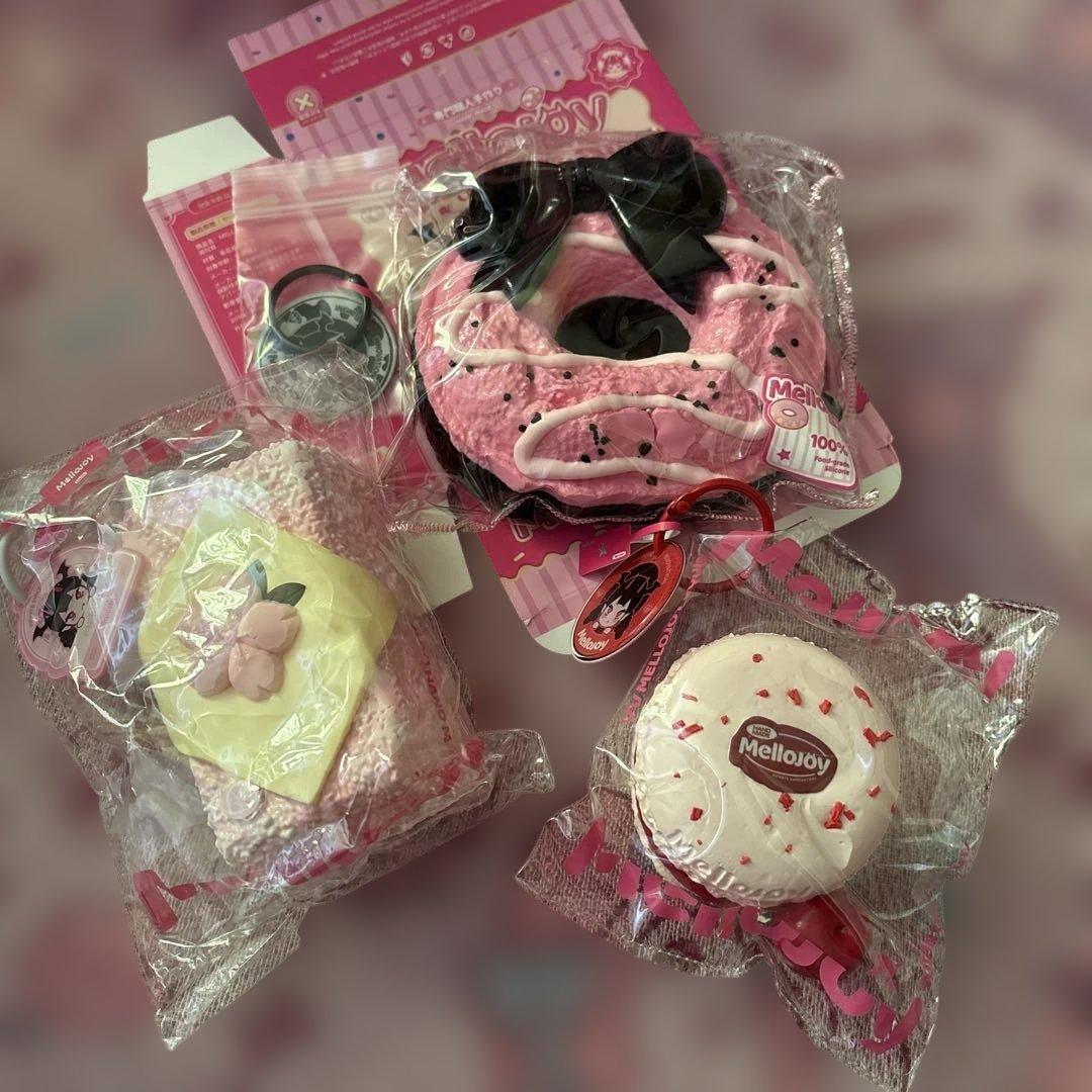 Mellojoy スクイーズ メロジョイ マカロン ドーナツ 桜の夢