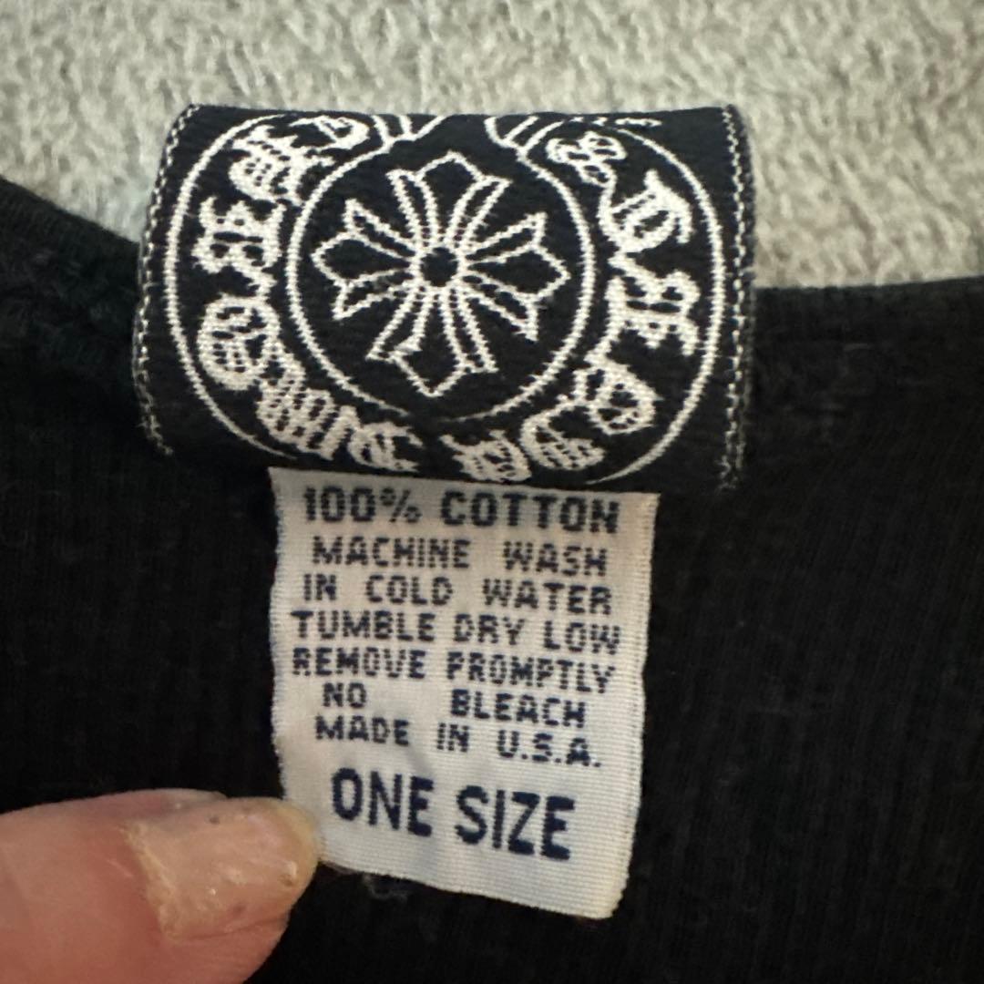 Chrome Hearts ブラック タンクトップ ワンサイズ