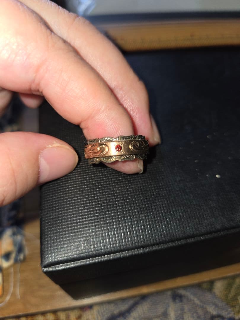 ハワイアンジュエリー　ルビー　925 k14