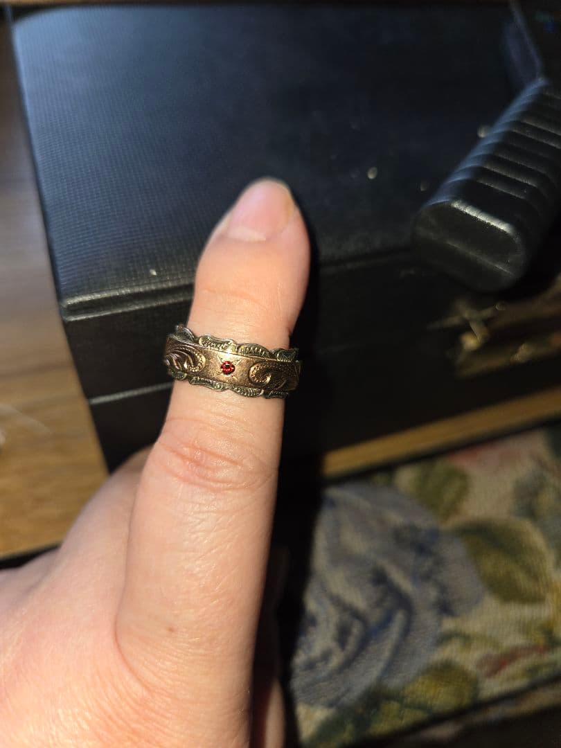 ハワイアンジュエリー　ルビー　925 k14