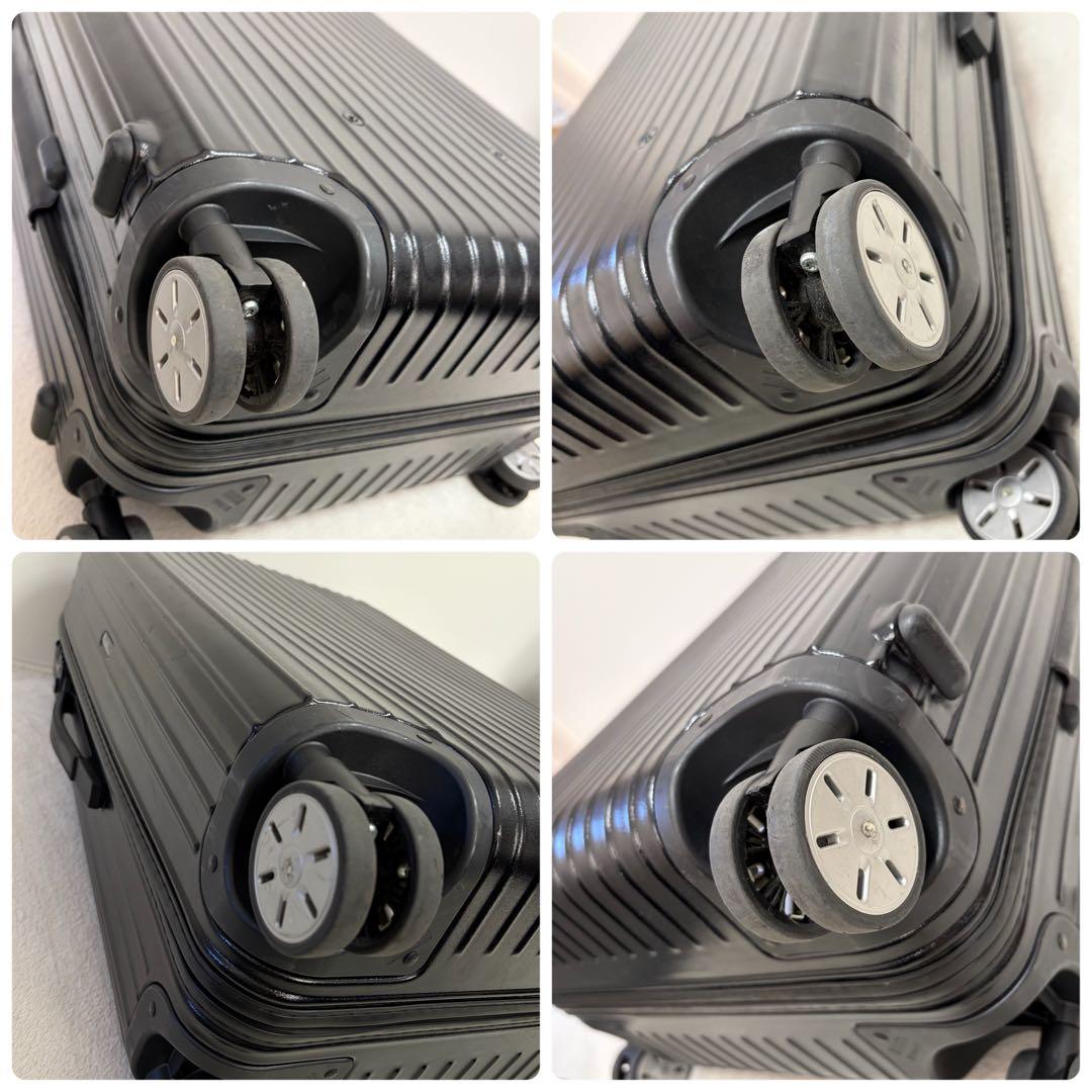 【大人気】RIMOWA サルサ スーツケース キャリーバッグ 4輪 ブラック