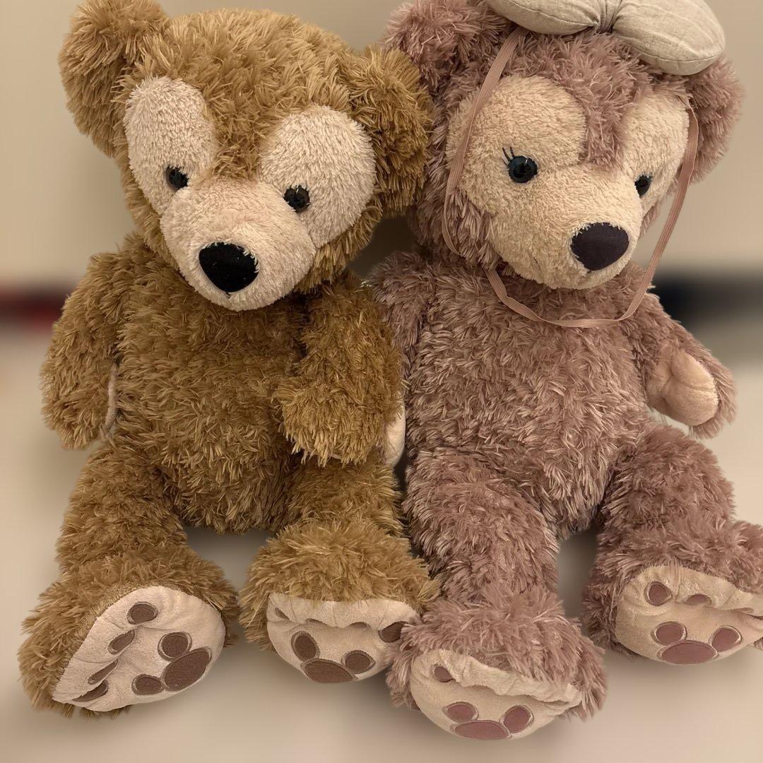 ダッフィー　シェリーメイ　 ぬいぐるみ2体セット