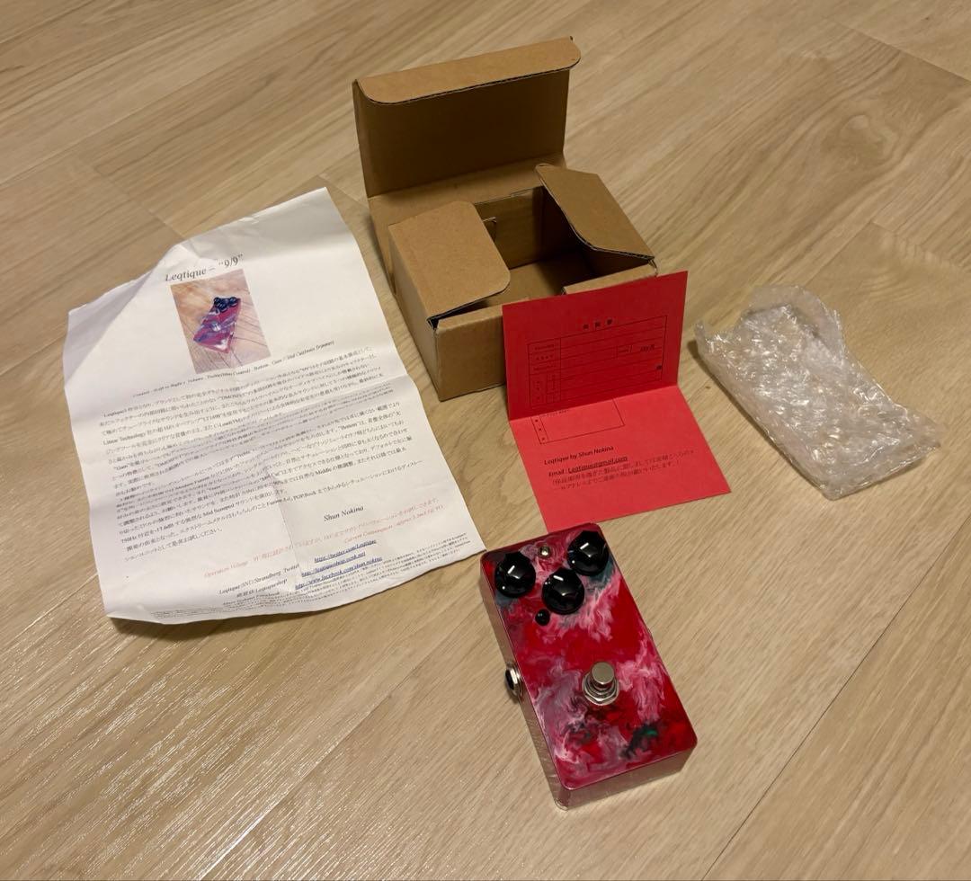 Leqtique 9/9 オーバードライブエフェクター