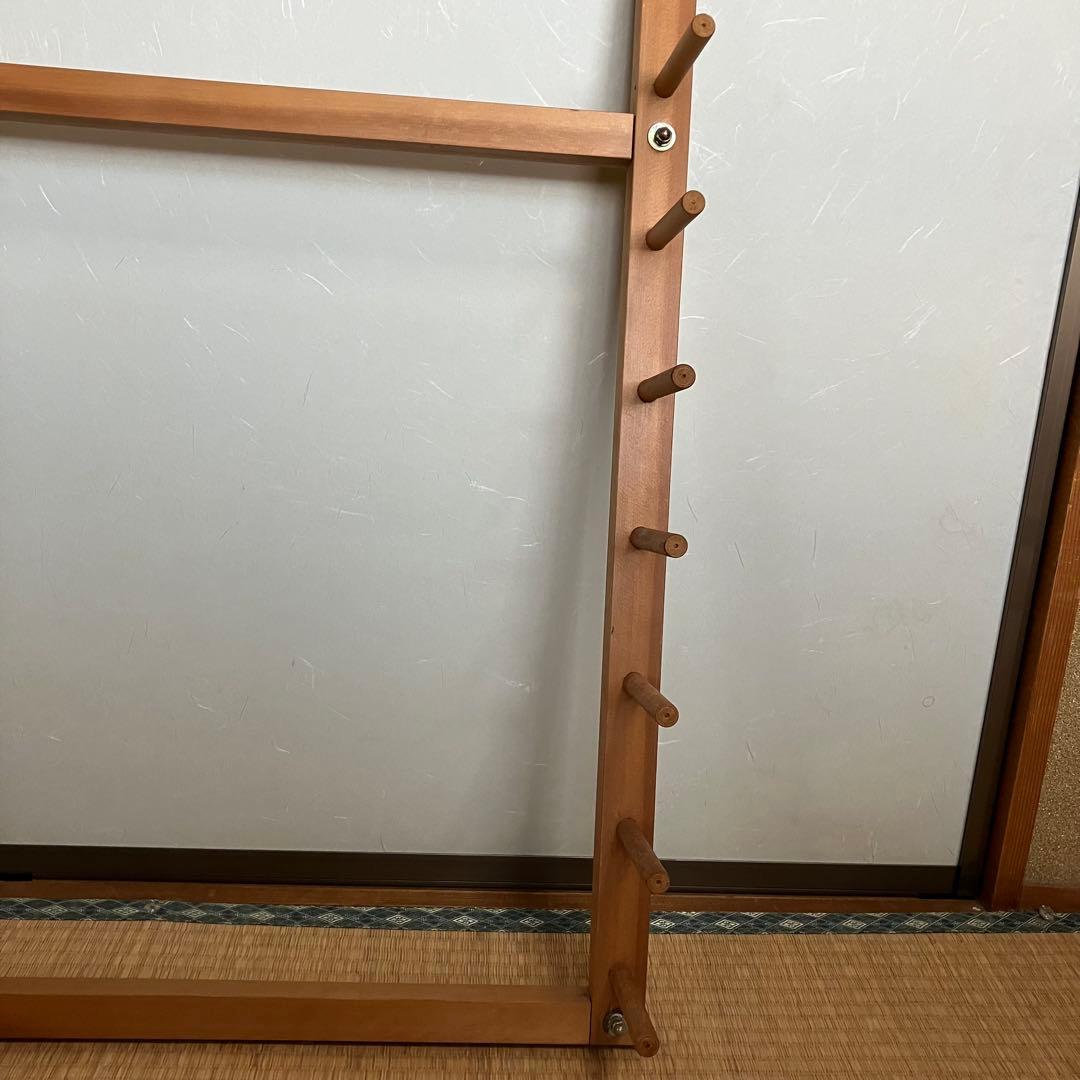 さをり　セット　整経台　糸立て　コーン立て　機織り　手織り　さをり織り