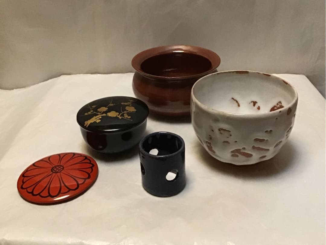 【茶道具】抹茶 一服セットA