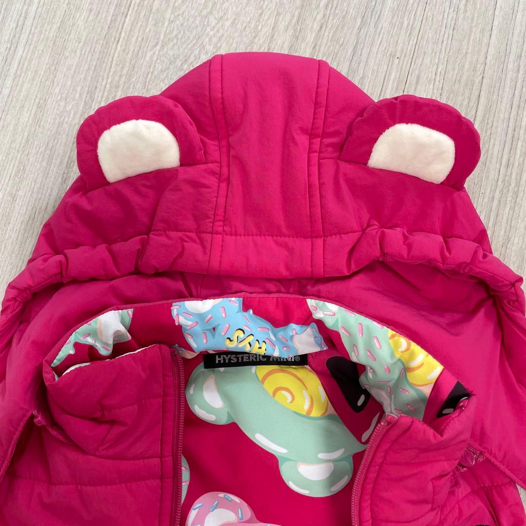 m*♡様 ヒステリックミニ ダウンベスト 80 hysteric mini