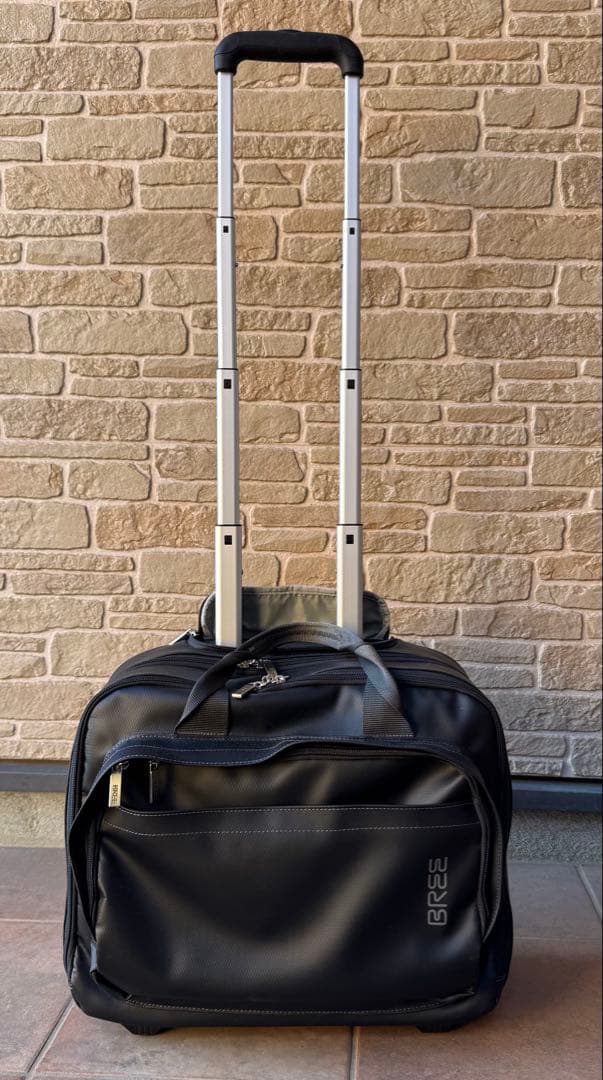 希少　ドイツ　BREE ブリー製　ソフトキャリー　ビジネス　トラベル　ブラック